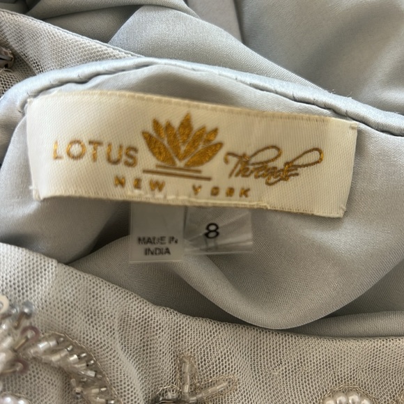 Lotus Threads beaded gown - Picture 7 of 7